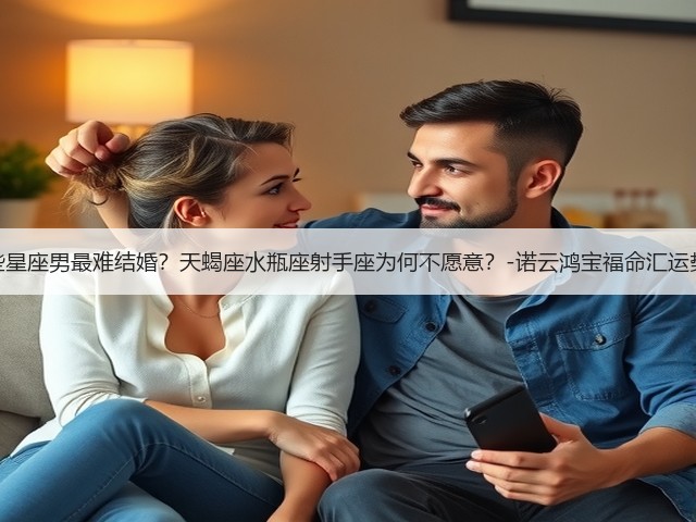 哪些星座男最难结婚?天蝎座水瓶座射手座为何不愿意?-诺云鸿宝福命汇运势网(图1) 哪些星座男最难结婚?天蝎座水瓶座射手座为何不愿意?-诺云鸿宝福命汇运势网(图1)