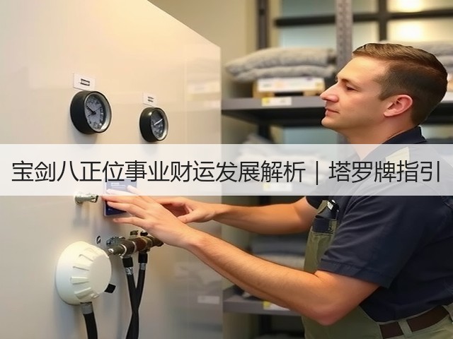宝剑八正位事业财运发展解析｜塔罗牌指引(图1)