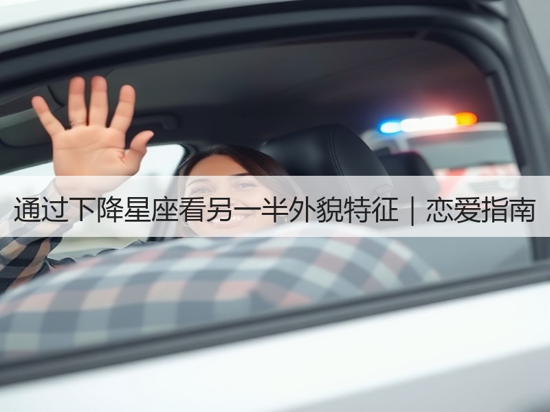 通过下降星座看另一半外貌特征｜恋爱指南