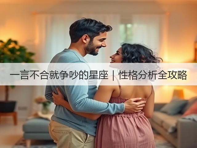 一言不合就争吵的星座|性格分析全攻略(图2) 一言不合就争吵的星座|性格分析全攻略(图2)