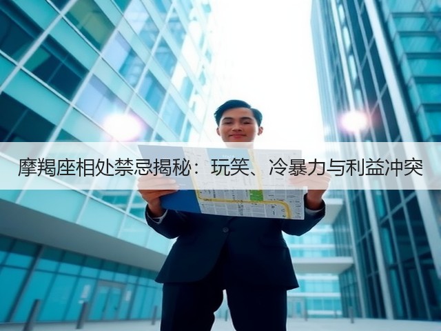 摩羯座相处禁忌揭秘：玩笑、冷暴力与利益冲突(图1)