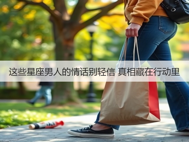 这些星座男人的情话别轻信 真相藏在行动里(图1) 这些星座男人的情话别轻信 真相藏在行动里(图1)