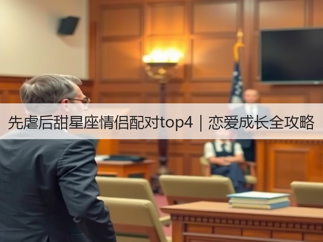 先虐后甜星座情侣配对top4｜恋爱成长全攻略(图3)