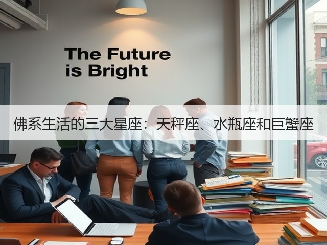 佛系生活的三大星座：天秤座、水瓶座和巨蟹座(图2)