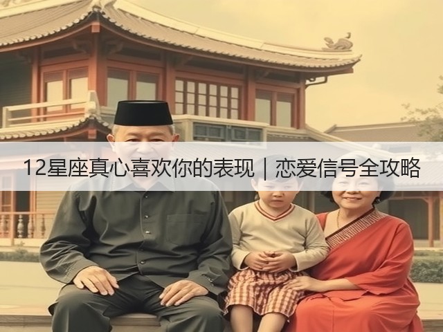 12星座真心喜欢你的表现｜恋爱信号全攻略(图2)