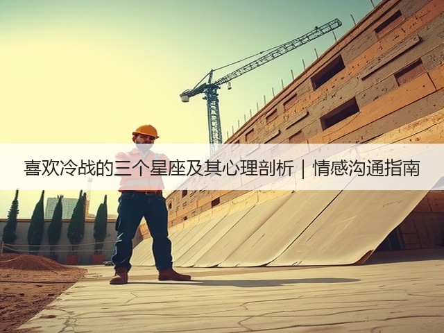 喜欢冷战的三个星座及其心理剖析|情感沟通指南(图1) 喜欢冷战的三个星座及其心理剖析|情感沟通指南(图1)