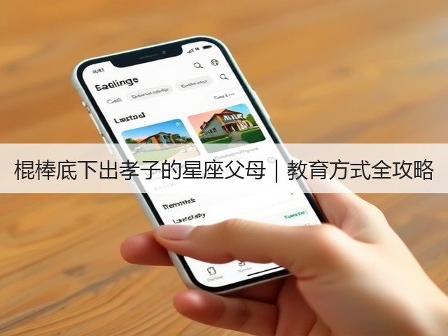 棍棒底下出孝子的星座父母｜教育方式全攻略(图2)