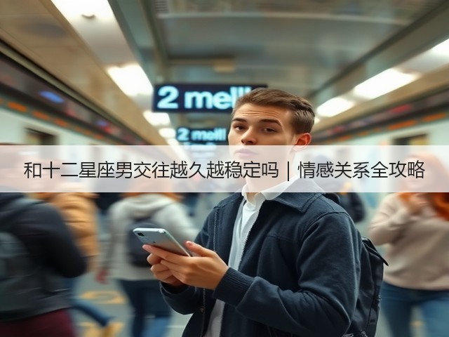 和十二星座男交往越久越稳定吗｜情感关系全攻略(图2)
