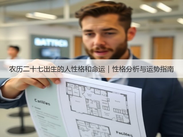农历二十七出生的人性格和命运｜性格分析与运势指南(图2)