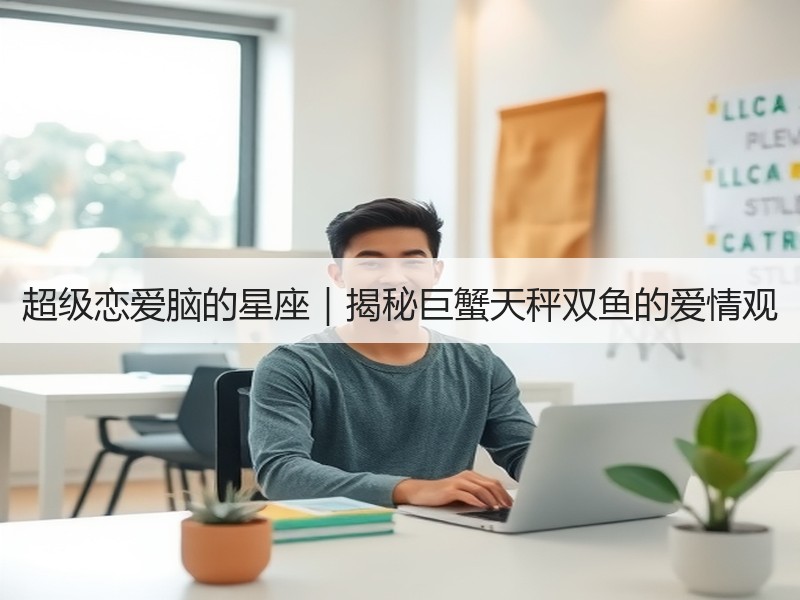 超级恋爱脑的星座｜揭秘巨蟹天秤双鱼的爱情观