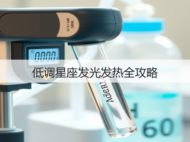 低调星座发光发热全攻略