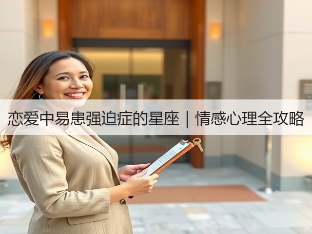 恋爱中易患强迫症的星座｜情感心理全攻略(图3)