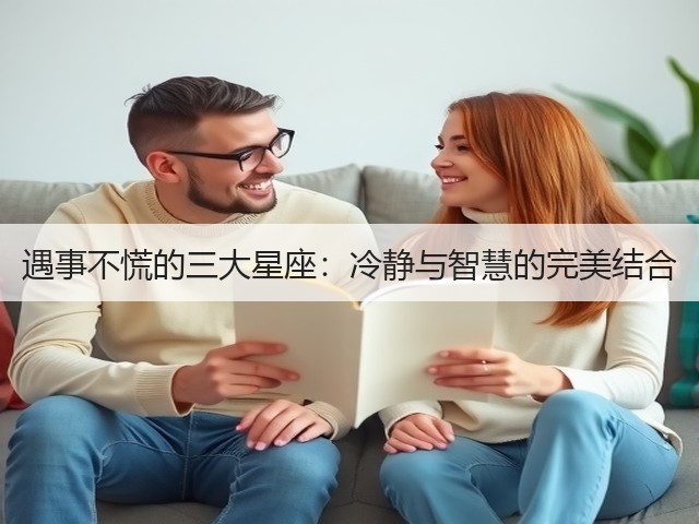 遇事不慌的三大星座:冷静与智慧的完美结合(图3) 遇事不慌的三大星座:冷静与智慧的完美结合(图3)