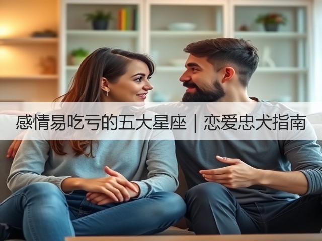 感情易吃亏的五大星座|恋爱忠犬指南(图2) 感情易吃亏的五大星座|恋爱忠犬指南(图2)