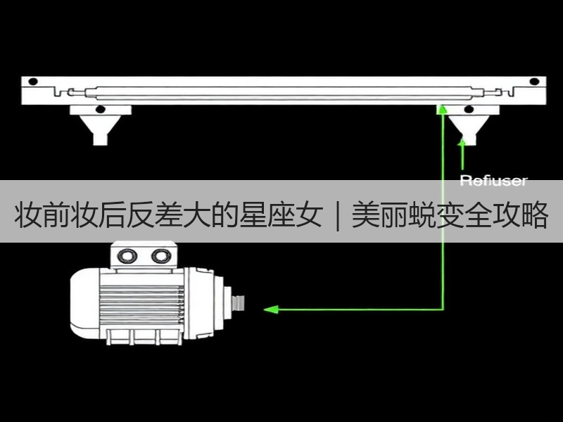妆前妆后反差大的星座女｜美丽蜕变全攻略