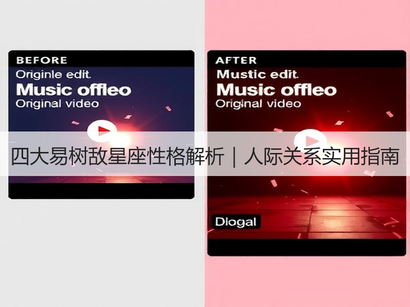 四大易树敌星座性格解析｜人际关系实用指南
