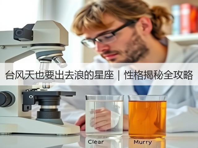 台风天也要出去浪的星座|性格揭秘全攻略(图3) 台风天也要出去浪的星座|性格揭秘全攻略(图3)