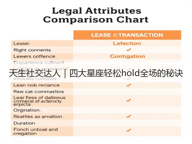 天生社交达人｜四大星座轻松hold全场的秘诀