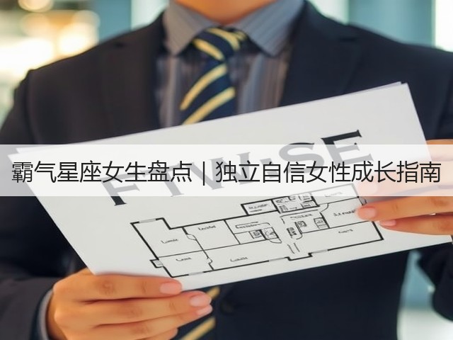 霸气星座女生盘点|独立自信女性成长指南(图1) 霸气星座女生盘点|独立自信女性成长指南(图1)