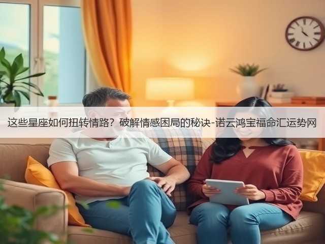 这些星座如何扭转情路？破解情感困局的秘诀-诺云鸿宝福命汇运势网(图3)