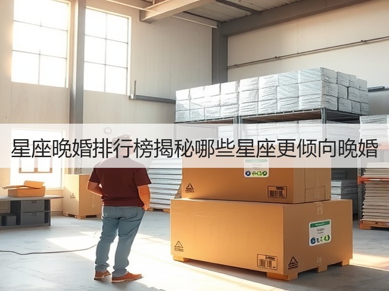 星座晚婚排行榜揭秘哪些星座更倾向晚婚