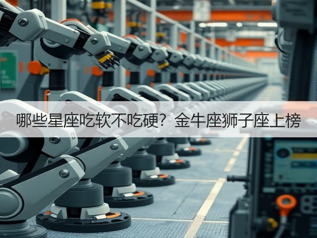 哪些星座吃软不吃硬?金牛座狮子座上榜(图3) 哪些星座吃软不吃硬?金牛座狮子座上榜(图3)