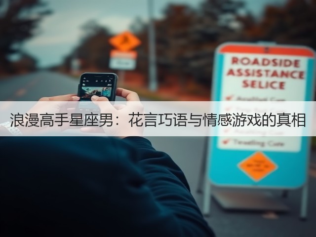 浪漫高手星座男:花言巧语与情感游戏的真相(图2) 浪漫高手星座男:花言巧语与情感游戏的真相(图2)