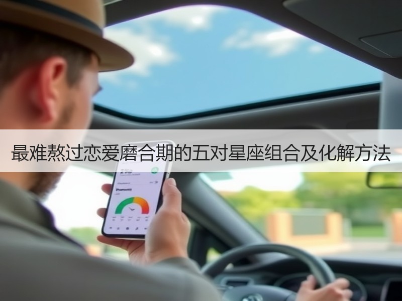 最难熬过恋爱磨合期的五对星座组合及化解方法