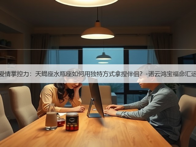 星座爱情掌控力:天蝎座水瓶座如何用独特方式拿捏伴侣?-诺云鸿宝福命汇运势网(图1) 星座爱情掌控力:天蝎座水瓶座如何用独特方式拿捏伴侣?-诺云鸿宝福命汇运势网(图1)