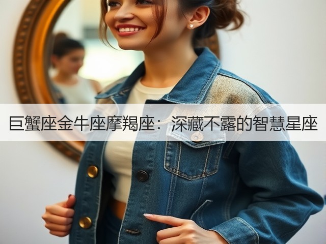 巨蟹座金牛座摩羯座:深藏不露的智慧星座(图1) 巨蟹座金牛座摩羯座:深藏不露的智慧星座(图1)