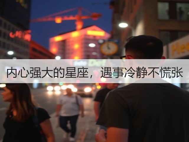 内心强大的星座，遇事冷静不慌张(图2)