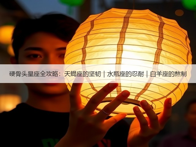 硬骨头星座全攻略:天蝎座的坚韧|水瓶座的忍耐|白羊座的熬制(图1) 硬骨头星座全攻略:天蝎座的坚韧|水瓶座的忍耐|白羊座的熬制(图1)