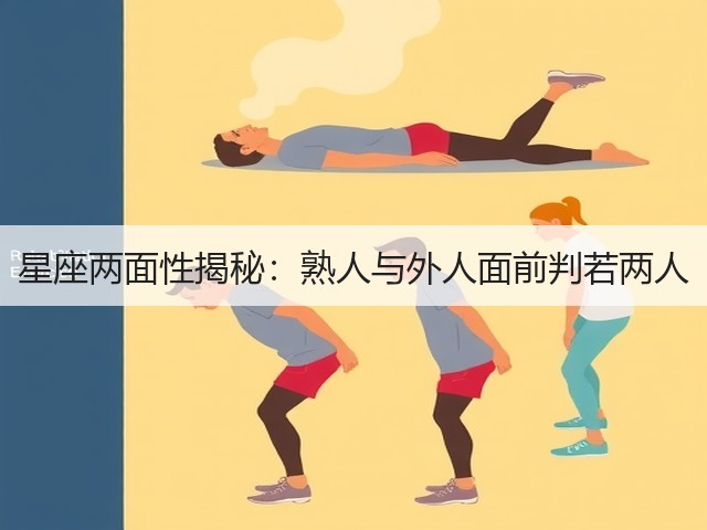 星座两面性揭秘：熟人与外人面前判若两人(图1)