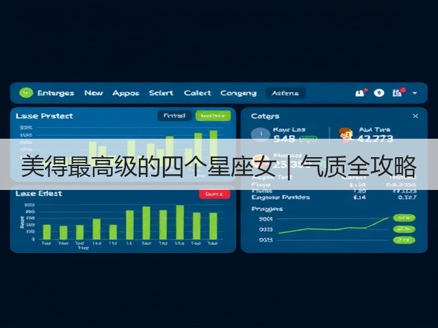 美得最高级的四个星座女｜气质全攻略(图1)