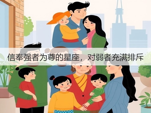 信奉强者为尊的星座，对弱者充满排斥(图3)