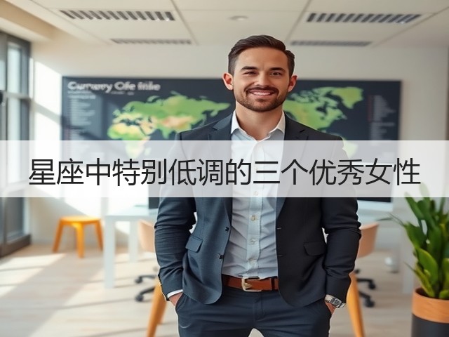 星座中特别低调的三个优秀女性(图1) 星座中特别低调的三个优秀女性(图1)