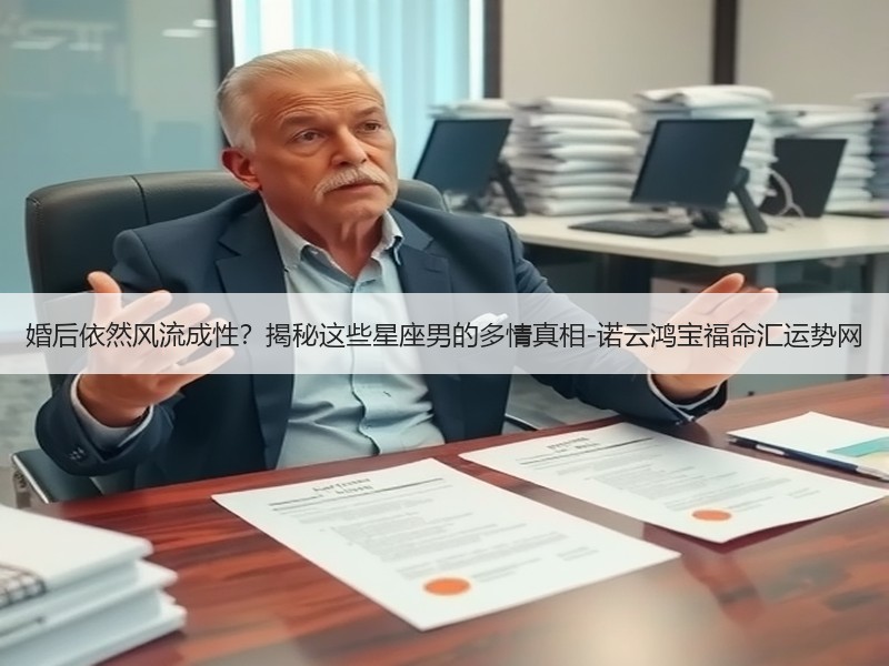 婚后依然风流成性？揭秘这些星座男的多情真相-诺云鸿宝福命汇运势网