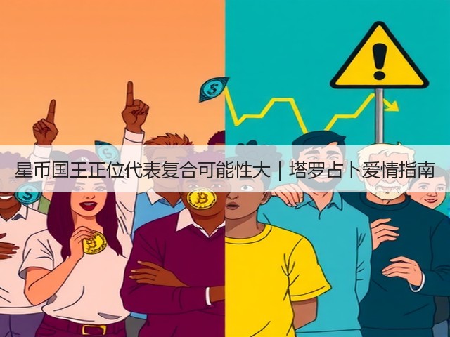 星币国王正位代表复合可能性大｜塔罗占卜爱情指南(图1)