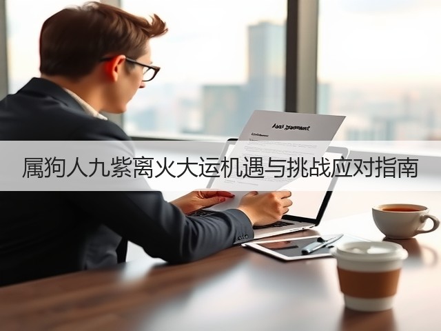 属狗人九紫离火大运机遇与挑战应对指南(图3) 属狗人九紫离火大运机遇与挑战应对指南(图3)