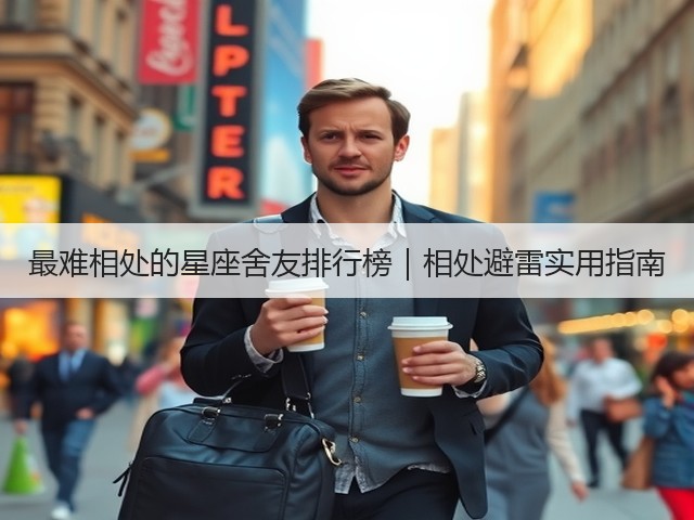 最难相处的星座舍友排行榜｜相处避雷实用指南(图1)