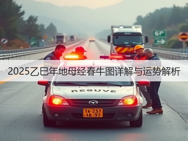 2025乙巳年地母经春牛图详解与运势解析(图2)