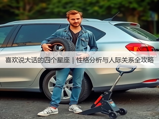 喜欢说大话的四个星座|性格分析与人际关系全攻略(图1) 喜欢说大话的四个星座|性格分析与人际关系全攻略(图1)