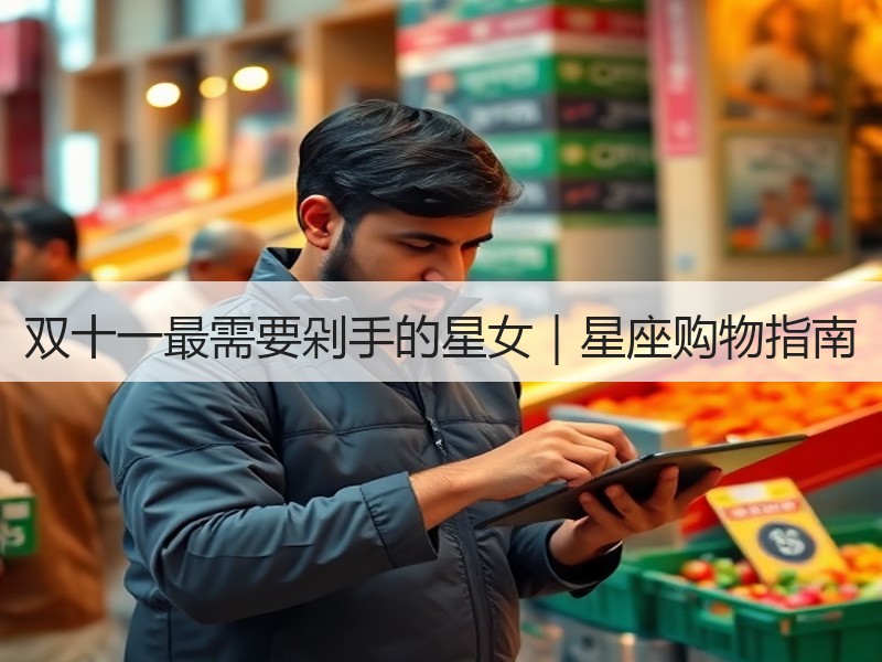 双十一最需要剁手的星女｜星座购物指南