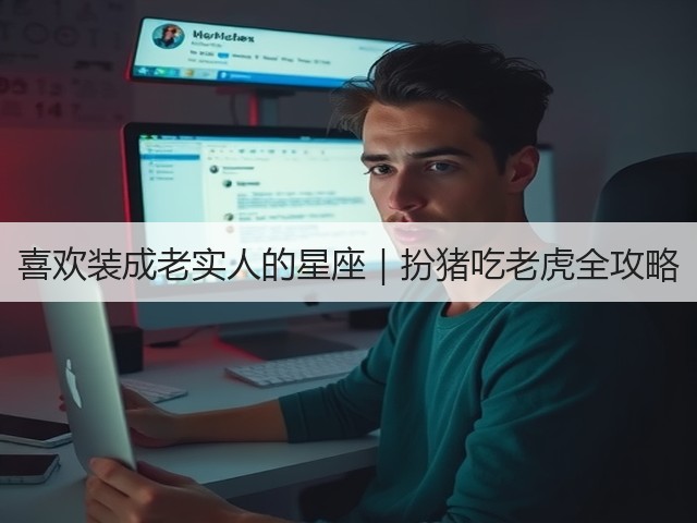 喜欢装成老实人的星座|扮猪吃老虎全攻略(图1) 喜欢装成老实人的星座|扮猪吃老虎全攻略(图1)