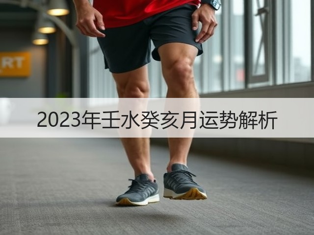 2023年壬水癸亥月运势解析(图1) 2023年壬水癸亥月运势解析(图1)