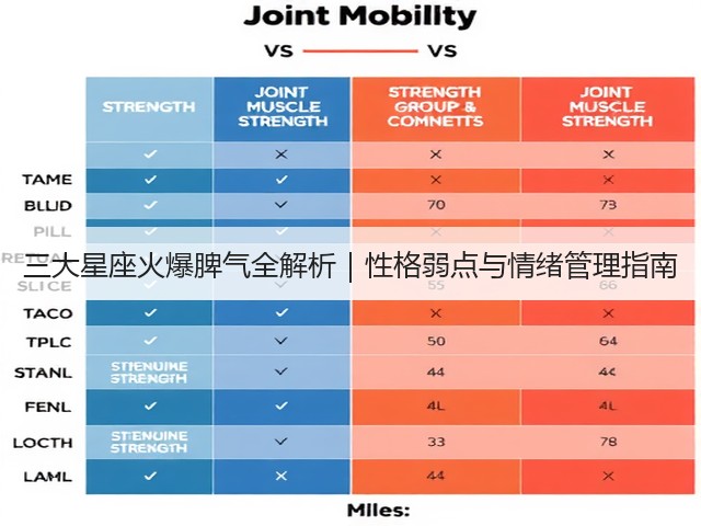 三大星座火爆脾气全解析|性格弱点与情绪管理指南(图2) 三大星座火爆脾气全解析|性格弱点与情绪管理指南(图2)