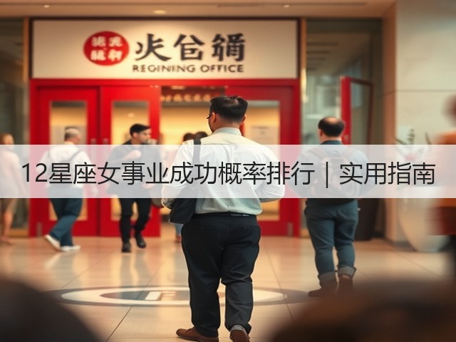 12星座女事业成功概率排行｜实用指南(图3)