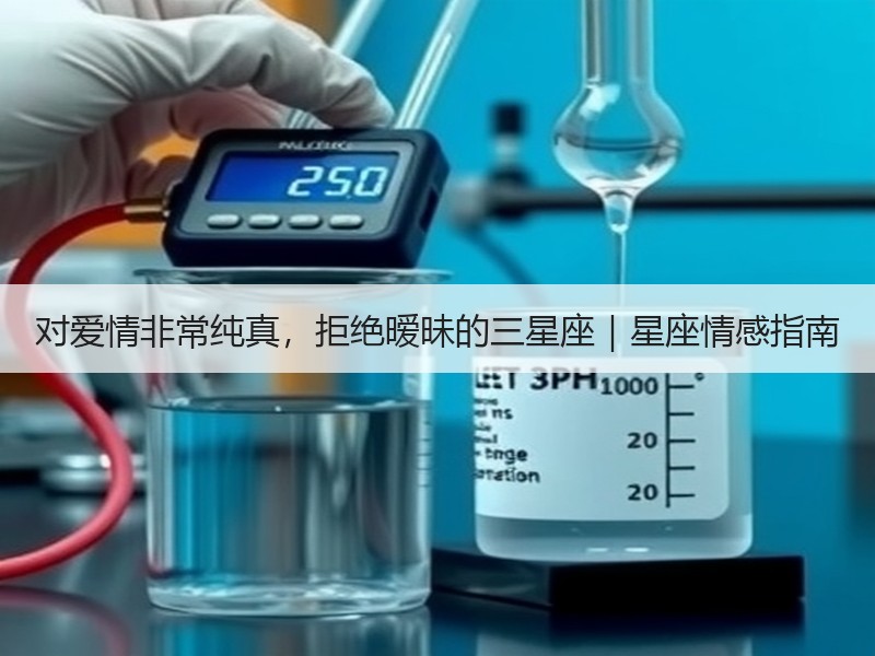 对爱情非常纯真，拒绝暧昧的三星座｜星座情感指南