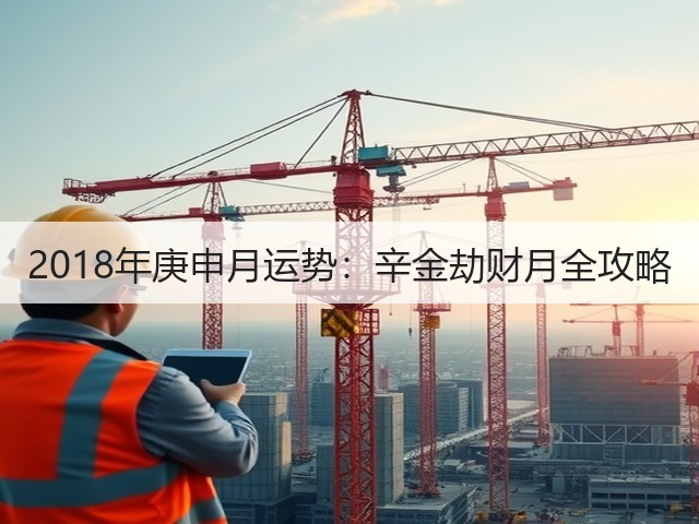 2018年庚申月运势：辛金劫财月全攻略(图2)