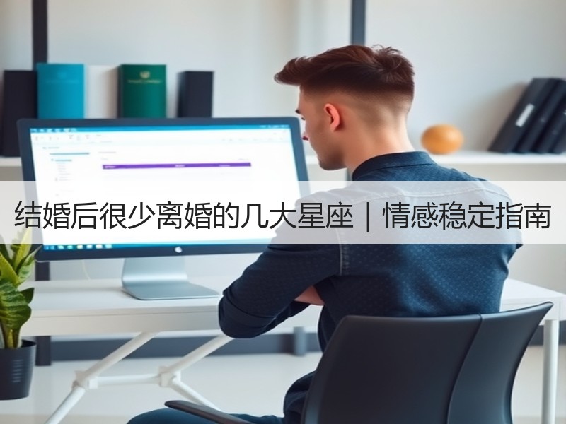 结婚后很少离婚的几大星座｜情感稳定指南